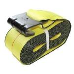 4" X 27' Heavy Duty 5500LBS 4inch 30ft Truck Winch Straps With Flat Hook Cargo