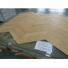 Buy cheap 550 x 90 x 10MM, 60 degree 2 layers Chevron Euro Oak Engineered Wood Flooring, AB grade, Natural Brushed vanished, from wholesalers
