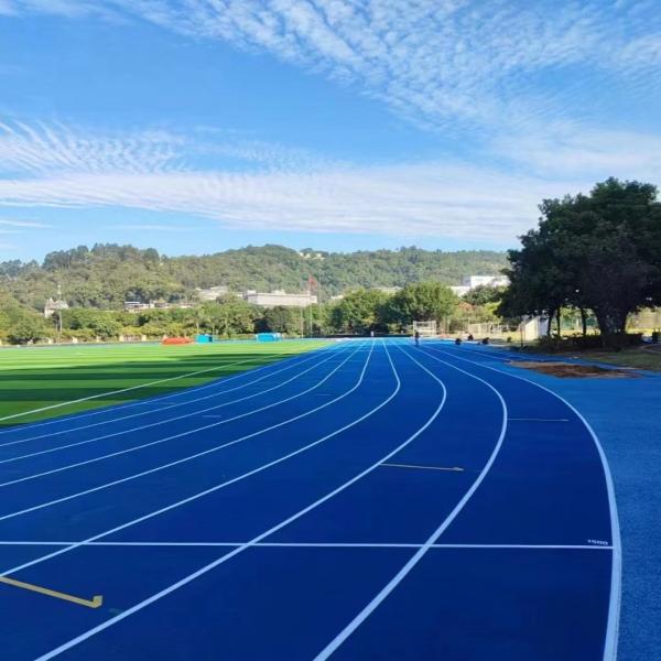 Buy cheap IAAF Approved Rubber Running Track With Spray Coating System Eco Friendly from wholesalers