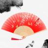 Buy cheap Wholesale Chinese Custom Bamboo Printed Fabric Bamboo Fan Folding Paper Fan Hand Fan for Favors Gift from wholesalers