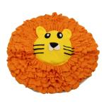Homemade Pet Sniffing Mat For Dogs Lion Round Pad Lick Mat Food Lick Toys 47cm