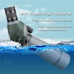 ED Glass Sniper Spotting Scope 20-60x80 Target Shooting Hunting Bird Watching
