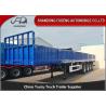 Buy cheap 12.6m×2.6m×2.15m 4 Axles Q345B Side Wall Semi Trailer from wholesalers