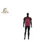 Buy cheap Custom Black And Red Baseball Jersey , Summer Polyester Baseball Shirts from wholesalers