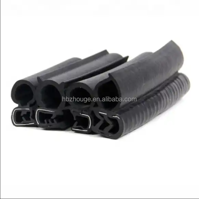 Customize EPDM weather stripping car door rubber strip automobile Rubber Edge trim seal