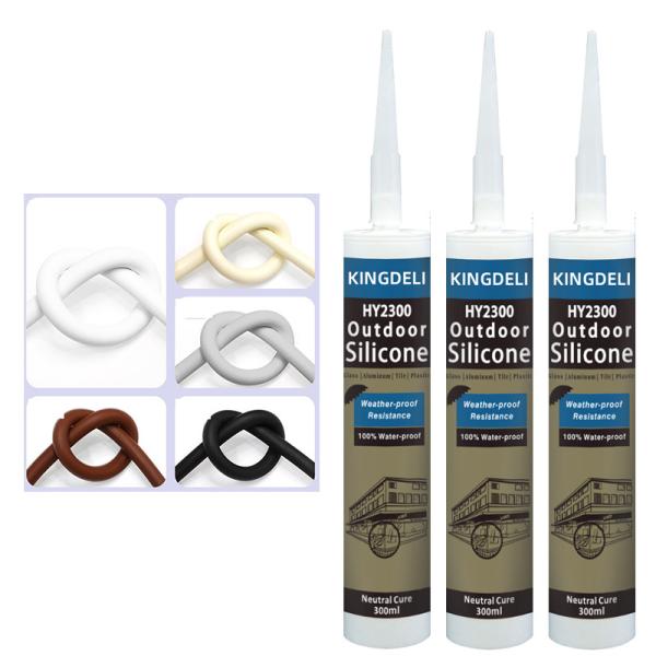Buy cheap Non Toxic Neutral Silicone Sealant Tube Mildew Proof Clear Black Color from wholesalers