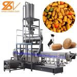 100kg/H-6t/H Dry Kibble Dog Food Manufacturing Machine Extruder Production Line