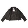 Buy cheap Metal Zipper 100% Polyurethane PU Biker Jacket Womens Two Pockets from wholesalers