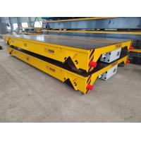 Buy cheap 15ton Heavy Duty Transfer Cart Material Transfer Trolley For Factory Speed product