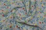 Professional White Printed PU Leather 0.4mm 54 Inch Normal Peeling Strength