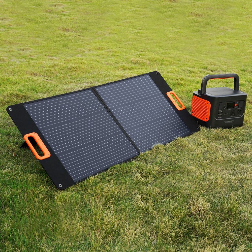 Folded Size 570 X 600 X 40 Mm 4 Solar Panels Travel Solar Battery Charger for Emergency Preparedness