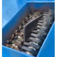 Buy cheap Rubber Waste Tire Shredder , Plastic Bottles Metal Scrap Shredder Machine 11rpm product