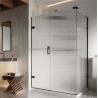 Buy cheap Moru Glass Enclosure Partition Shower Door Furniture Decoration Patterned Glass Solid Structure from wholesalers