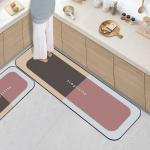 Anti Slip Anti Oil Washable Kitchen Carpet Anti Fatigue Kitchen Runner 40*60
