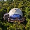 Buy cheap Outdoor luxury 8m Diameter waterproof canopy safari glamping resort round hotel geodesic dome tent from wholesalers