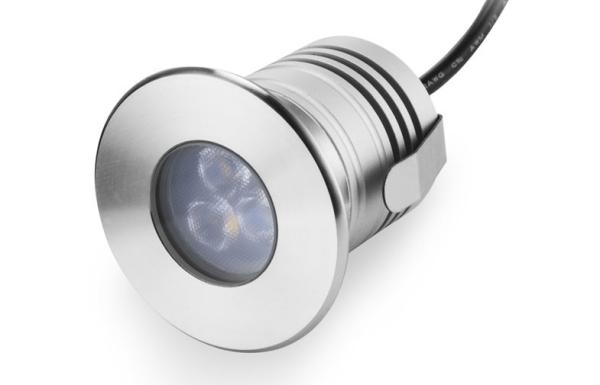 Buy cheap IP68 3W at 280LM Underwater led lights, stainless steel material, 45° beam angle from wholesalers