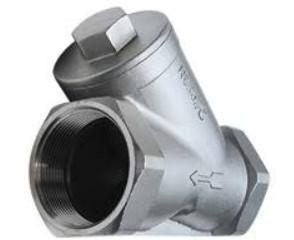 Buy cheap Stainless Steel Threaded Y Strainer Working Temperature -196-550 ℃ from wholesalers