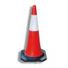 Buy cheap Durable High Visibility Traffic Cones , 1000mm Lightweight Collapsible Traffic Cone from wholesalers