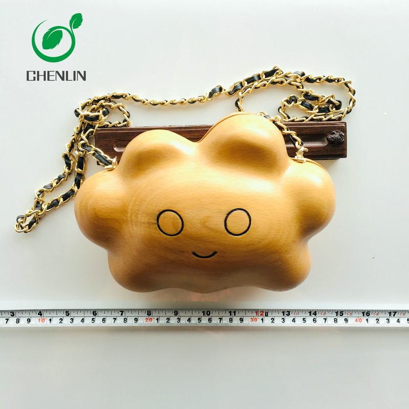 CHENLIN Spotless Luxury Wooden Clutch Bag Large Capacity SGS Approved