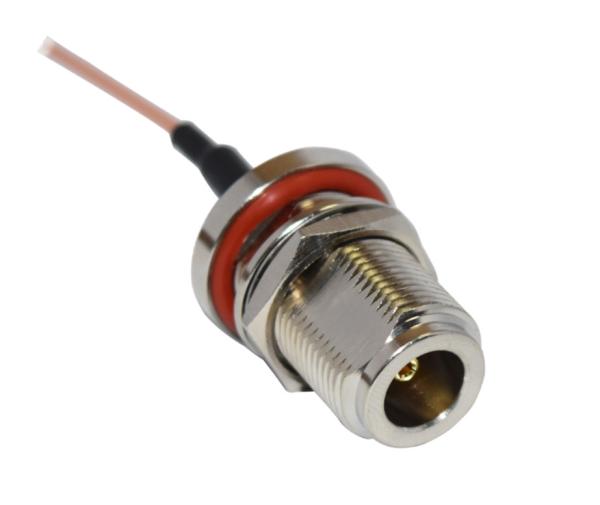 Buy cheap Bulkhead 50 ohm Female Male RF Connector from wholesalers