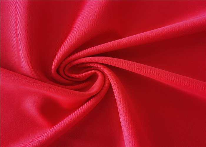 Semi Dull Four Way Stretch 87/13 Polyester Spandex Fabric For Lycra Sportswear