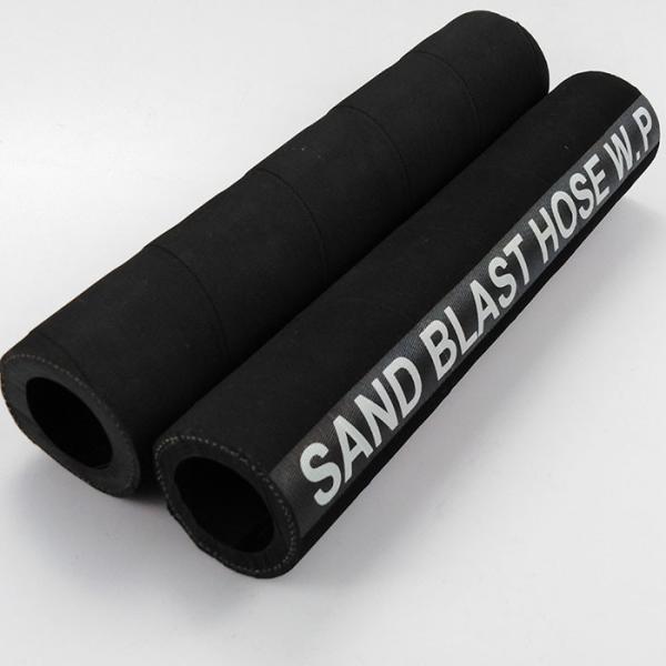 Buy cheap Natural Black Polyester Cord 3/1 Sand Blast Hose from wholesalers
