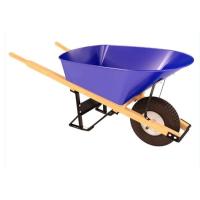 Buy cheap 540mm Garden Cart Tools 150kg 6 Cu Ft Wheelbarrow With Steel Frame product