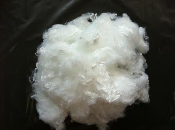Buy cheap 100% virgin grade semi dull raw white polyester staple fiber in 1.2dx38mm from wholesalers