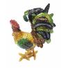 Buy cheap Pretty Cock metal jewelry box Rooster enamel treasure trinket box from wholesalers