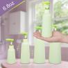 Buy cheap Umetass Green Travel Shampoo and Conditioner Bottle With Pump Cosmetic Packaging from wholesalers