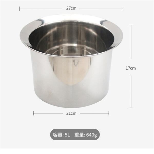 Buy cheap Durable Stainless Steel 5L Drink Or Feed Calf Milk Bucket from wholesalers