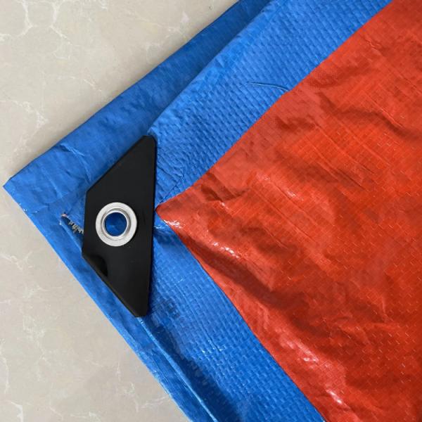 Buy cheap 50-300gsm Waterproof Blue Black Silver Heavy Duty Plastic PE Tarpaulin 10x20 PE Tarp Sheet from wholesalers