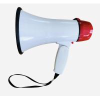 Buy cheap 7in Lithium Battery Operated Bullhorn Plastic Mega Phone Record Voice TF Card product