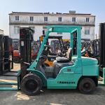 Diesel Forklift 3 Ton 3.5 Ton Used Montacargas Forklift With Nissan / Mitsubishi