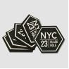 Buy cheap Silicone Clothing Label Transfer Plastisol Raised Monochrome Silicone Luggage Tags Makers from wholesalers