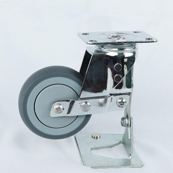 Buy cheap 4 Inch TPR Spring Casters 220LBS Capacity Spring Loaded Caster Wheels For Pallets from wholesalers