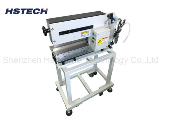 FR4 Aluminum Board PCB Depaneling Equipment Pneumatic Driven Linear Blade