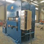 100T 5.5KW Rubber Heat Press Machine Rubber Tile Vulcanizing Press