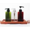 Buy cheap Square Empty PET Plastic Bottles 350ml Cosmetic Lotion Pump Custom Color from wholesalers