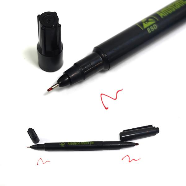 Black Red Blue Ink Cleanroom Office Stationery Marking Pen ESD Antistatic