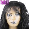Buy cheap Glueless Wig Virgin Brazilian Human Hair Transparent Lace Closure Wig 250% Density from wholesalers