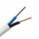 2*1.0mm2 2*1.5mm2 Copper Core Flexible Flat Electric Wires Cables with PVC