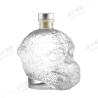 Buy cheap 400ml/750ml Skull Glass Wine Bottle with Cork Decorative Collar Material from wholesalers