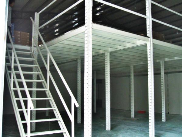 Quality Structural Steel Raised Storage Mezzanine Floor , 1 Level / 2 Levels / 3 Levels for sale