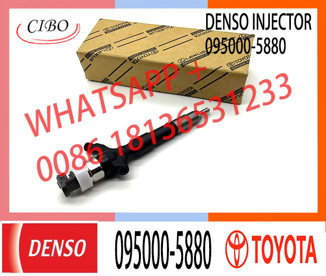 9709500-588 common rail injector 095000-5881 23670-30050 for TOYOTA 2KD-FTV diesel fuel injector 23670-30050 095000-5880