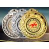 Buy cheap 65mm Diameter Kids Metal Medals , Personalized Metal Sports Souvenirs from wholesalers
