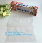 packing clear bag LDPE transparent custom printed zipper bags plastic k bag,