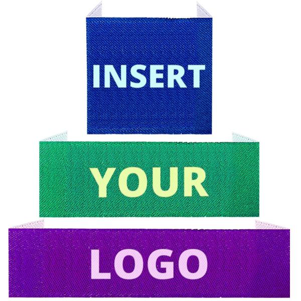 Buy cheap Personalized Woven Apparel Brand Name Labels End Folded Main Labels For Clothing from wholesalers