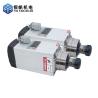 Buy cheap 8A 2.38Nm 4.5kw 18000rpm Square Air Cooled Wood Carving Spindle Motor for CNC Machine from wholesalers