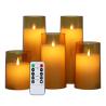 Buy cheap Yellow Light LED Pillar Candles For Home Decoration Battery 2 X AA Battery Occasion Other from wholesalers